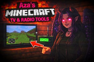 Aza's Minecraft TV & Radio Tools by Azakaela