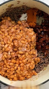 27K views · 529 reactions | If you’re looking for a delicious, hearty side dish that the whole family will love, cowboy beans are the answer! A variety of beans are simmered together with applewood smoked bacon, garlic, chopped onions, and ground beef, all in a tangy barbecue sauce! Recipe here: https://therecipecritic.com/cowboy-beans/ | Tried and True Recipes | Facebook