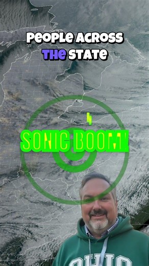 Ohio Meteor Explosion: Insane Energy, Sonic Booms! #shorts