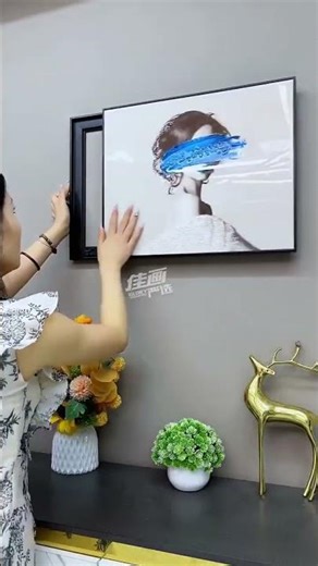 #No-drill decorative painting for electric meter boxes# Crystal porcelain painting manufa