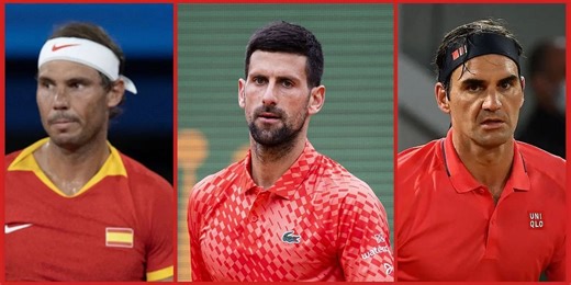 How many French Opens did Rafael Nadal, Novak Djokovic & Roger Federer miss over the years?
