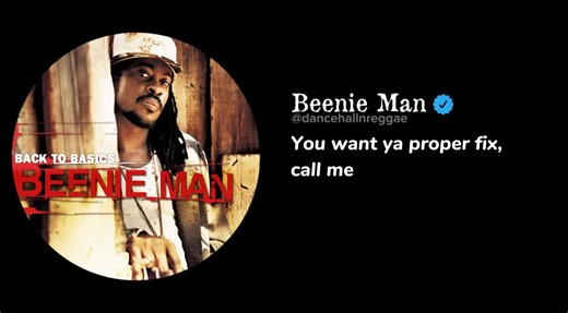 Dude (Remix) Beenie Man: Call Me for Your Fix Lyrics
