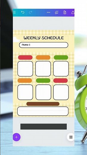 Tutorial Desain Weekly Schedule Lucu di Canva 🗒️✨ [WAJIB SAVE]