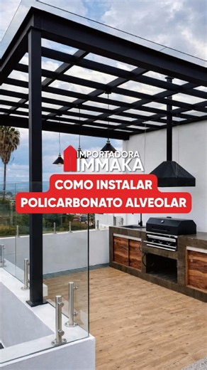 Policarbonato | Tejas | Pared Pvc | Alucobond | Tumbado | Piso🇪🇨 on Instagram: "PARTE 1: 🔨 TE MOSTRAMOS COMO INSTALAR POLICARBONATO ALVEOLAR🛑 ¡MIRA ESTO! En este paso a paso se muestra cómo hacerlo de forma fácil, segura y limpia con con todos sus accesorios💡 ✅ Resistencia ✅ Más durabilidad ✅ Mejor estética Desde la instalación del perfil hasta el sellado con silicón, este método mejora la calidad de tu trabajo y ahorra tiempo ⏱️ Dale play al video y aprendé a hacerlo como un PRO 💪🏻 - Cré