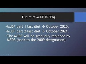 MFD, MJDF, MFDS part 2, what's the difference?