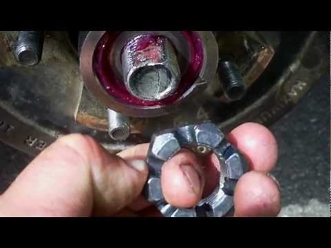 Trailer Axle Bearing Adjustment Trick