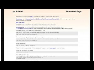 Installing youtube-dl in a-Shell