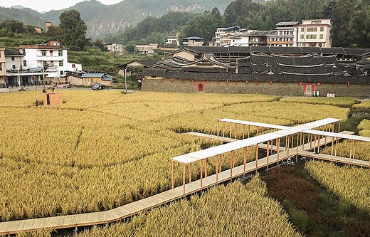 Rice Pavilion in Fujian, China by Wiki World   Advanced Architecture Lab