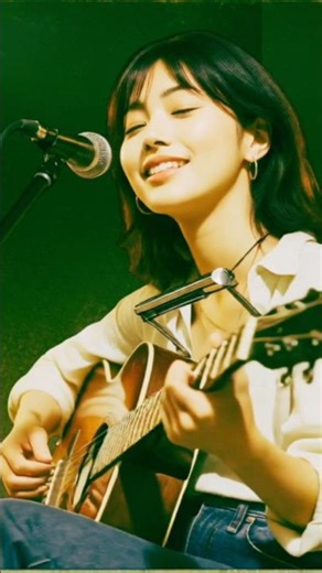 【木暮 ユウ子 ショート⑤】灯りの下で《レトロなオリジナル昭和歌謡曲》（懐かしい70年代フォークソング）#shorts