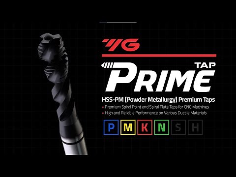 YG-1 Cutting Tools | [Threading] Prime Tap_ Prime X-Coated HSS-PM Multipurpose Tap