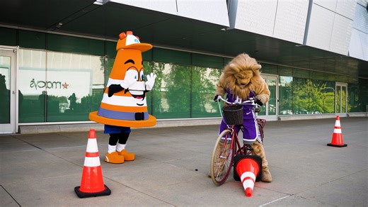 Join Slamson and Safety Sam in the ultimate teamwork challenge! It's time to be a hero for our highway workers – together, we can make the roads safer for everyone. #BeWorkZoneAlert #GoSafelyCA California Office of Traffic Safety | Sacramento Kings