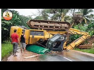 Unbelievable Excavator Operator Mistakes and Unacceptable Stupidity on Heavy Machinery #25