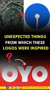 Onevision Media | How these Indian Logos were inspired? Watch this video to know. Follow @onevision999 for more interesting videos. #onevision999... | Instagram