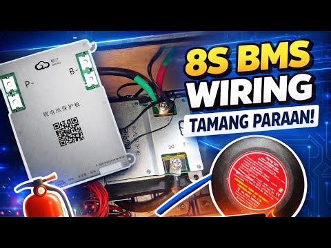 8S BMS Wiring 24V Step by Step Safe Setup PH