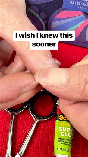 4.3M views · 7.8K reactions | Jeff’s mom shows us how she uses superglue and tissue to fix broken nails #nails #nailtech #beautysalon this video is for entertainment purposes only and is not meant to give advice. Always consult with a professional for nail fixes | Liz & Jeff | Facebook