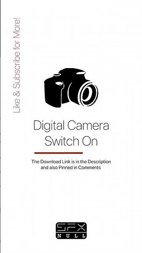 Digital Camera Switch On 📷 / Camera Sound Effect / Digital Camera Lens Sound #camera
