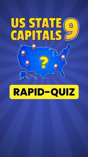 How Many State Capitals Do You Actually Know #quiz #challenge #shorts #usa