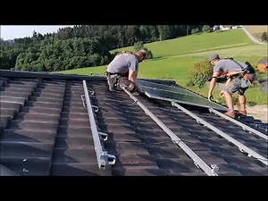 Photovoltaik Montage von M-TEC