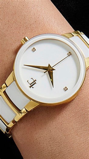 New to Tempo Legacy, The Ceramica bracelet watch is a meticulously crafted timepiece that deserves a closer look. While it’s sleek dial and stylish ceramic accents effortlessly channel quiet elegance, its movement is backed by a 5-year guarantee. Shop online at Bash or in-store. #AmericanSwiss #TheUltimateDuo #Tempo | American Swiss