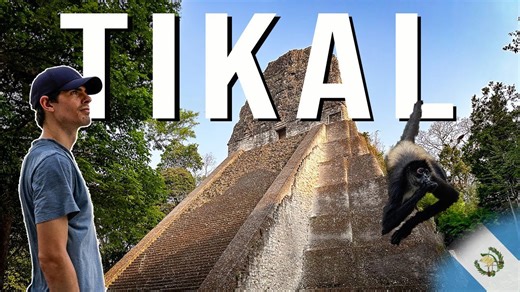 How to Visit the Tikal Maya Ruins | Flores, Guatemala Sunset Experience