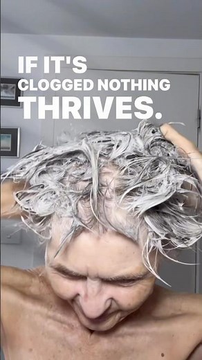 Flaky scalp? It’s not just dry skin - blocking your hair growth. Here’s how to fix it #haircare