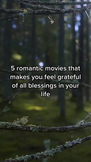 Romantic movies that makes you feel grateful #movies #movierecommendation #recommendations #moviestowatch #netflix #movienight #datenight #moviesuggestions #postivitiy #netflix #hulu #postivievibes #suggestions