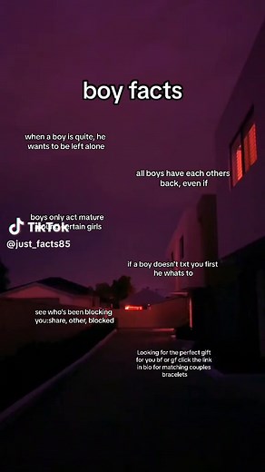 Impacts of Boy Facts on Relationships