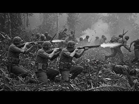 Vietnamese Troops Shocked By Ithaca 37 Shotguns