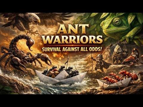 Ant Warriors: Survival Against All Odds | Epic Jungle Battle Story of Courage & Strategy 🐜🔥