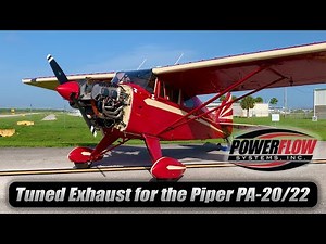 Power Flow Systems Piper PA 20/22 Tuned Exhaust Production update!