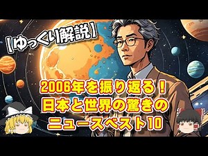 【ゆっくり解説】2006年を振り返る！日本と世界の重大ニュースベスト10