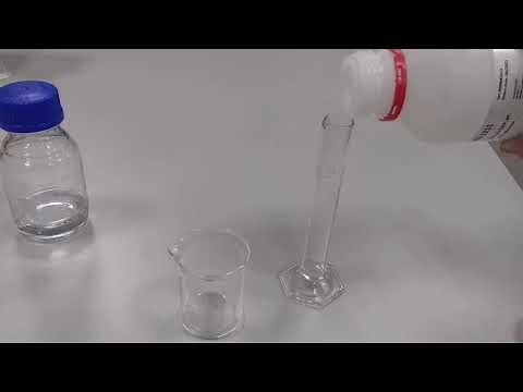 How to prepare a 70% Ethanol/Alcohol solution (Tutorial)