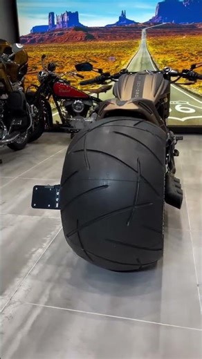 Pure V-Rod Power: Wide Tire Night Dominator! #harleybikers #harleylovers