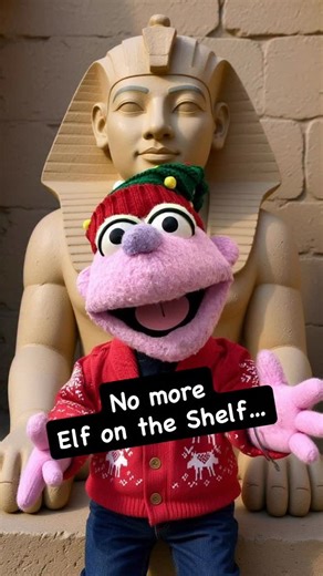𝔻𝕚𝕟𝕩 𝕥𝕙𝕖 ℙ𝕦𝕡𝕡𝕖𝕥 on Instagram: "Who needs elf on the shelf when you have Dinx with a sphinx?"