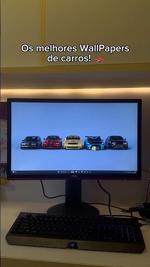 Todos estão disponíveis no WallPaper Engine! 1️⃣ - Pixar Cars [4K], 2️⃣ - AUDI R8, 3️⃣ - Tuner Scene