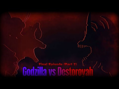 Godzilla vs Destoroyah - Final episode ( part 2 ) | FULL ANIMATION