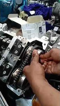 Mercedes benz engine camshaft adjuster installation