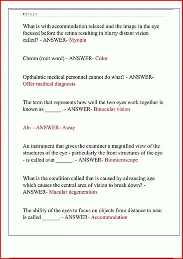 Certified Paraoptometric Coder Exam, Practice Exam And Study video