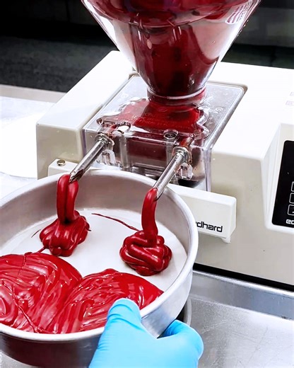 Using a donut filling machine to make cakes instead 🍩 🍰 ✨ | UNILAD