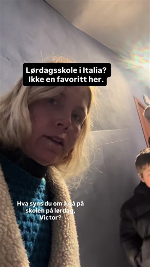 I dag måtte barna på lørdagsskole. Lørdagsskole er ganske vanlig i Italia både på barneskolen og på vgs (ungdomsskolen tror jeg helt slipper). Mine barn har stort sett sluppet unna. Bortsett fra Vegard da han gikk på vgs her. Og noen lørdager der skolene har satt opp lørdager for å ta igjen tror andre fridager (f eks fredager man har fått fri pga inneklemt dag ). I dag skulle gutta ha Open day på sin skole og måtte gå. Blir i stories for å få høre mer om hva dette er. #fyp