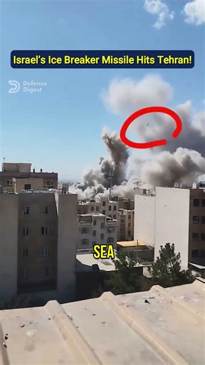 Three Israeli Ice Breaker Missiles Hit Tehran!