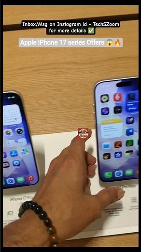 iPhone 17 series best Offers 😱#techszoom #iphone #iphone17 #iphone17pro #iphone17promax #iphone17air