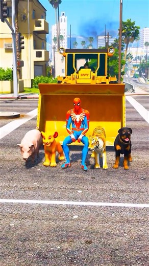 GTA V : DOGS TEACH US PURE LOVE 🥺| Part 766