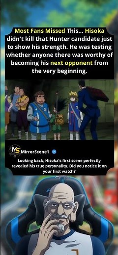 The Truth Behind Hisoka's First Appearance