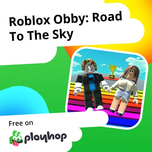 Roblox Obby: Road To The Sky: Play Online For Free On Playhop