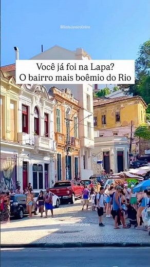 Bairro da Lapa Rio de Janeiro 🍻
