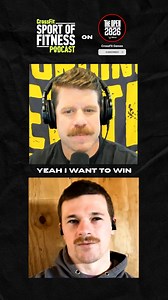 Do you think Colten Mertens will repeat as CrossFit Open champion? He sure does. 👀 Head over to the Games YouTube channel to watch the most recent Sport of Fitness podcast with guests James Hobart and Colten Mertens. ✅ Registration for the 2026 Open is now live! Sign up for the Open by visiting https://cf.games/2026-CrossFit-Open-Registration. #CrossFit #CrossFitOpen #Podcast | The CrossFit Games