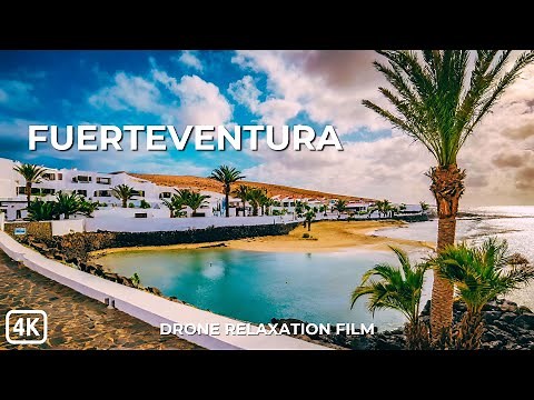 Fantastic Fuerteventura 4K | Relaxing Drone Footage with Calming Music