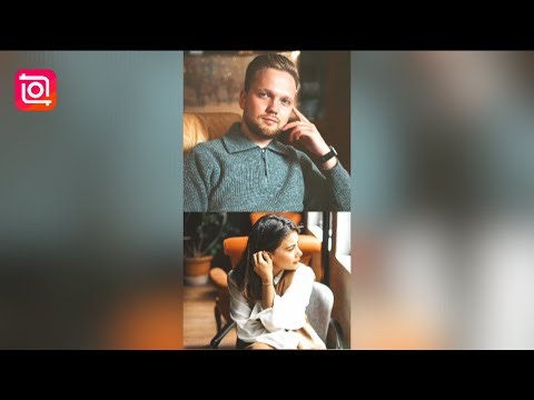 How to make a 2 layer video on inshot