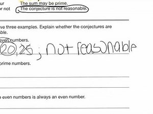 Making and testing conjectures